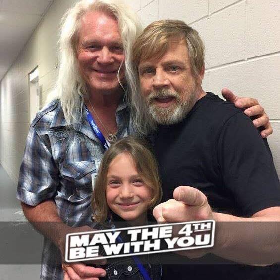 Bruce Hall with Mark Hamill