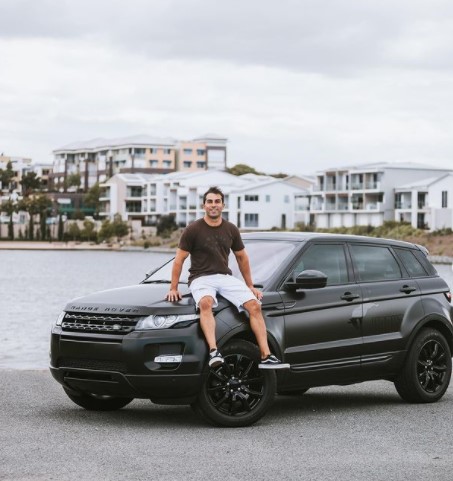 Shammi Prasad with his car