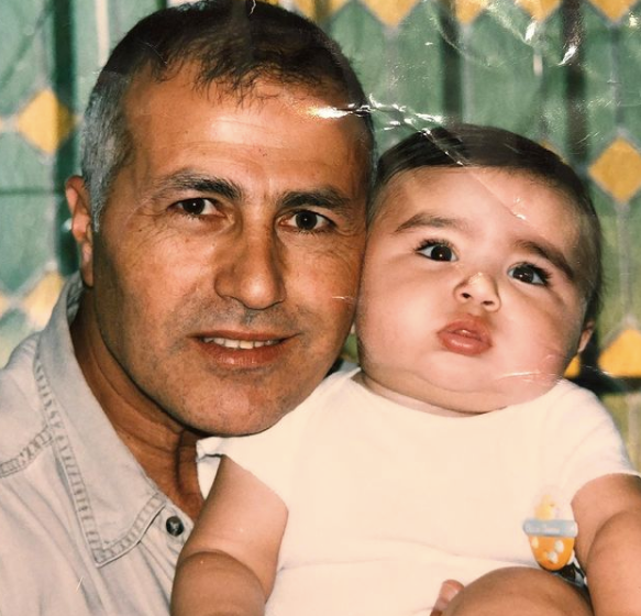 Khalil yatim with his dad