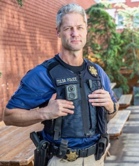 sean larkin in police dress