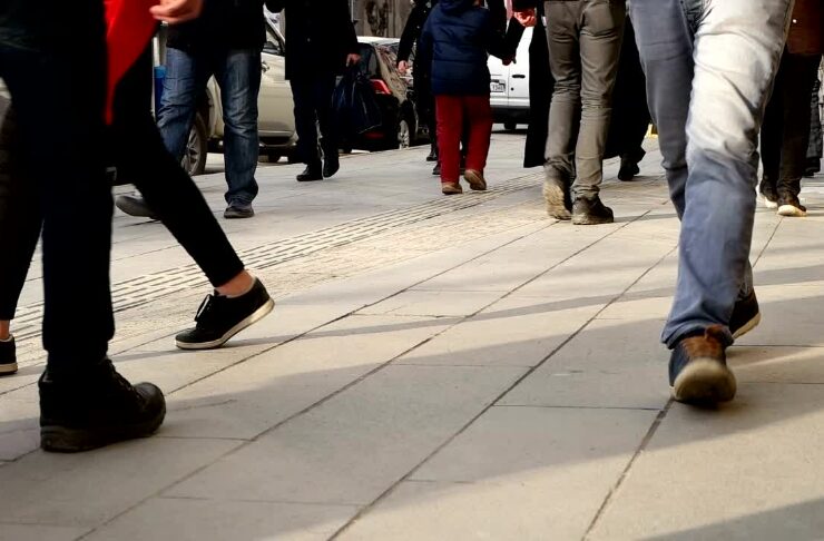 Walking and Standing on Concrete