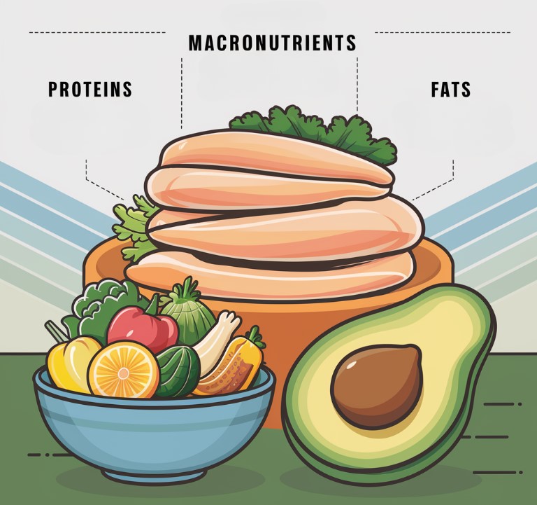 Macronutrients roles in a Balanced Diet