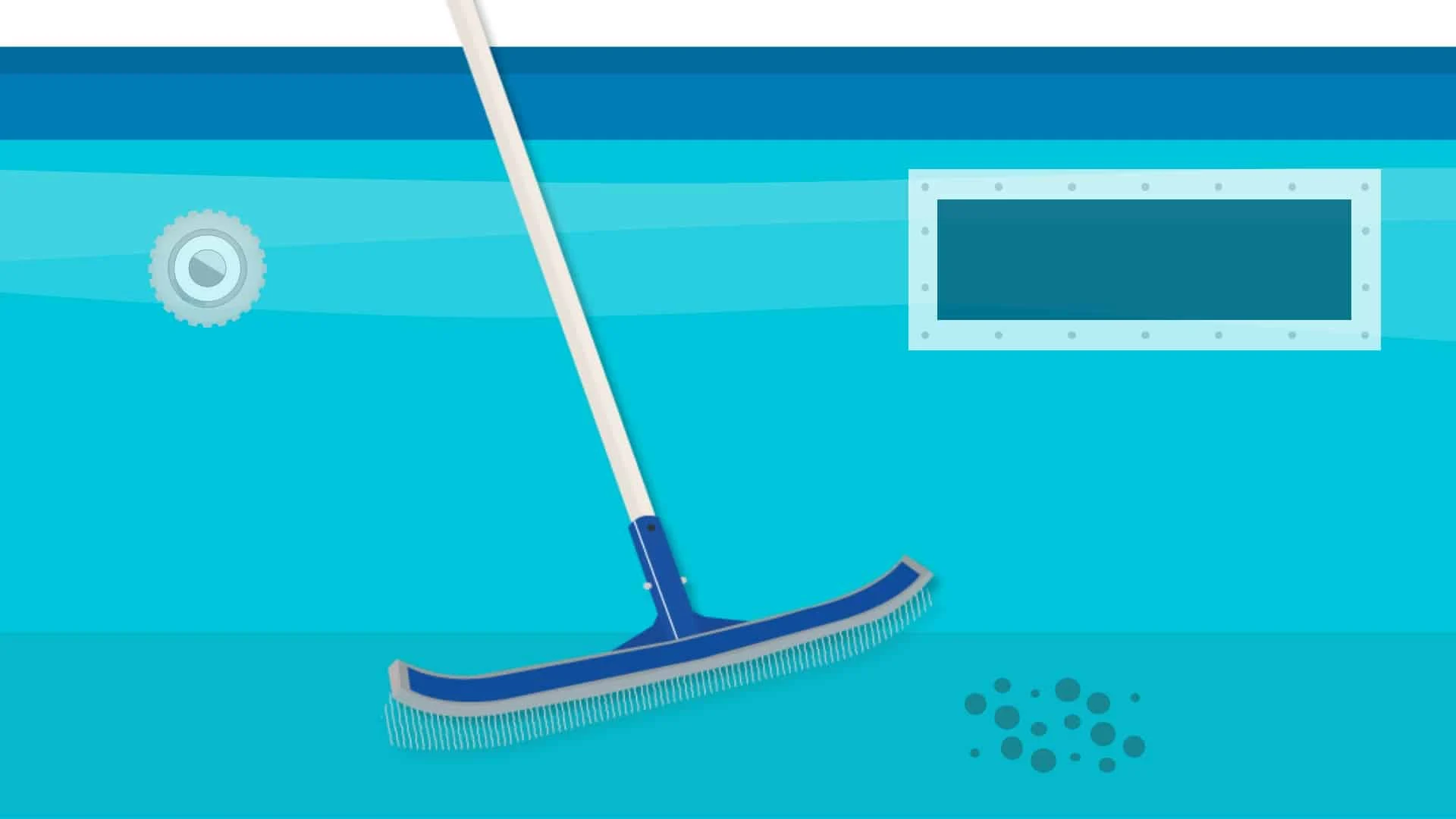 clean pool floor