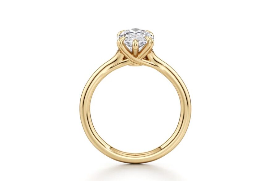 Elle Solitaire Engagement Ring