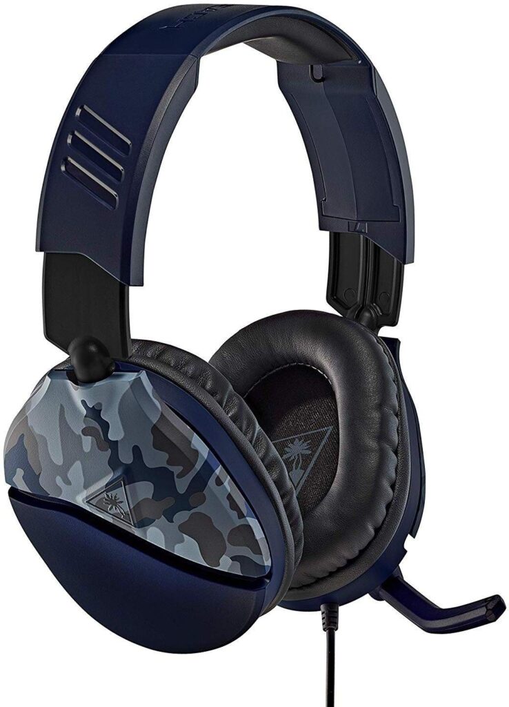 Recon 70 Blue Camouflage Gaming Headset--(Best Gaming Headset Under 50)