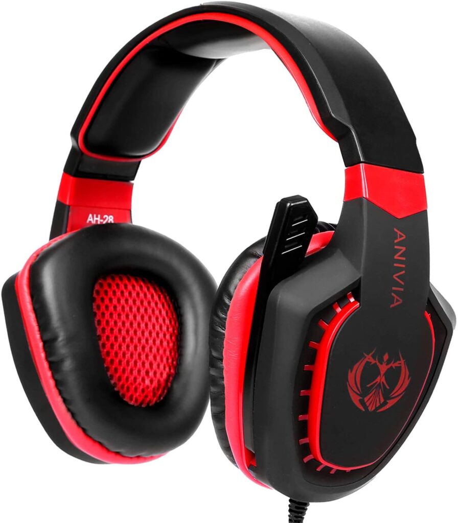 Anivia AH28 All-Platform Stereo Headphones Gaming Headset--(Best Gaming Headset Under 50)