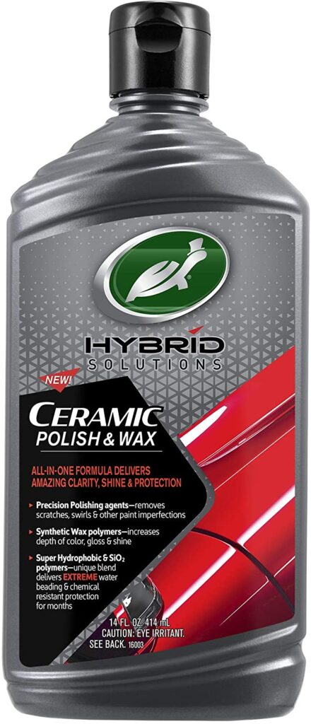 Turtle Wax 53412 Hybrid Solutions Ceramic Polish and Wax--(Best Car Wax For Black Cars)