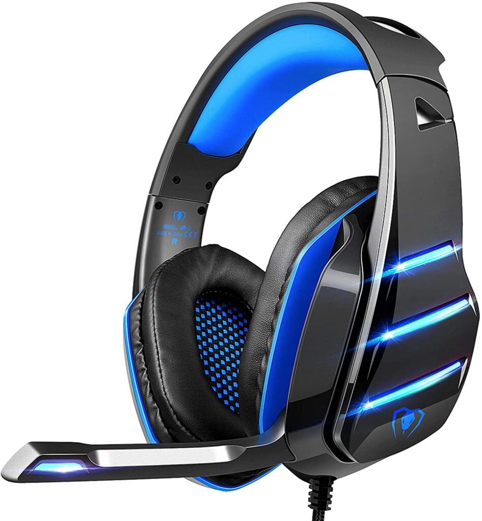 Beexcellent Newest Deep Bass Stereo Sound Over Ear Headphone--(Best Gaming Headset Under 50)