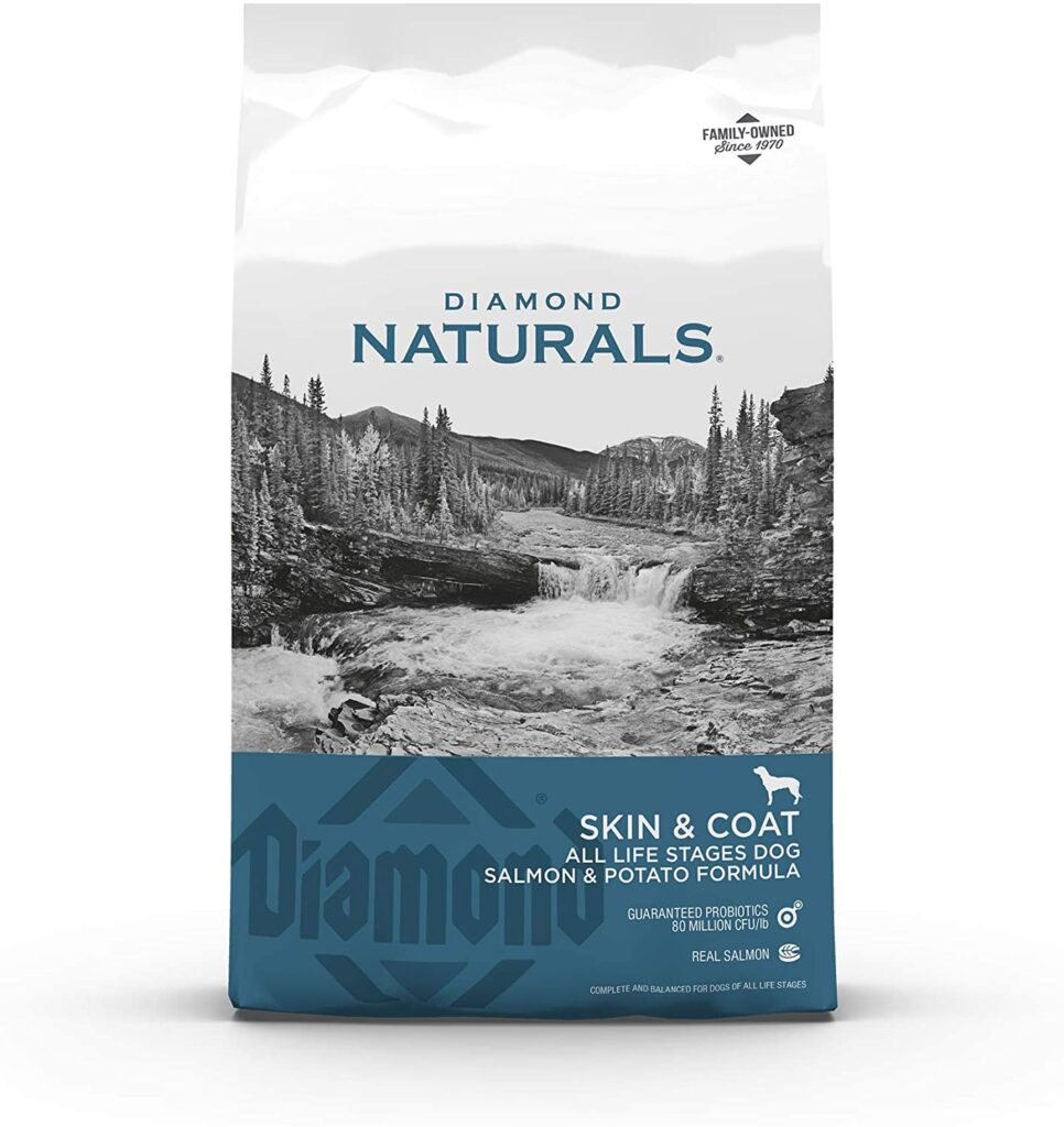 Diamond Naturals Skin--(Best Dog Food for Pitbull)