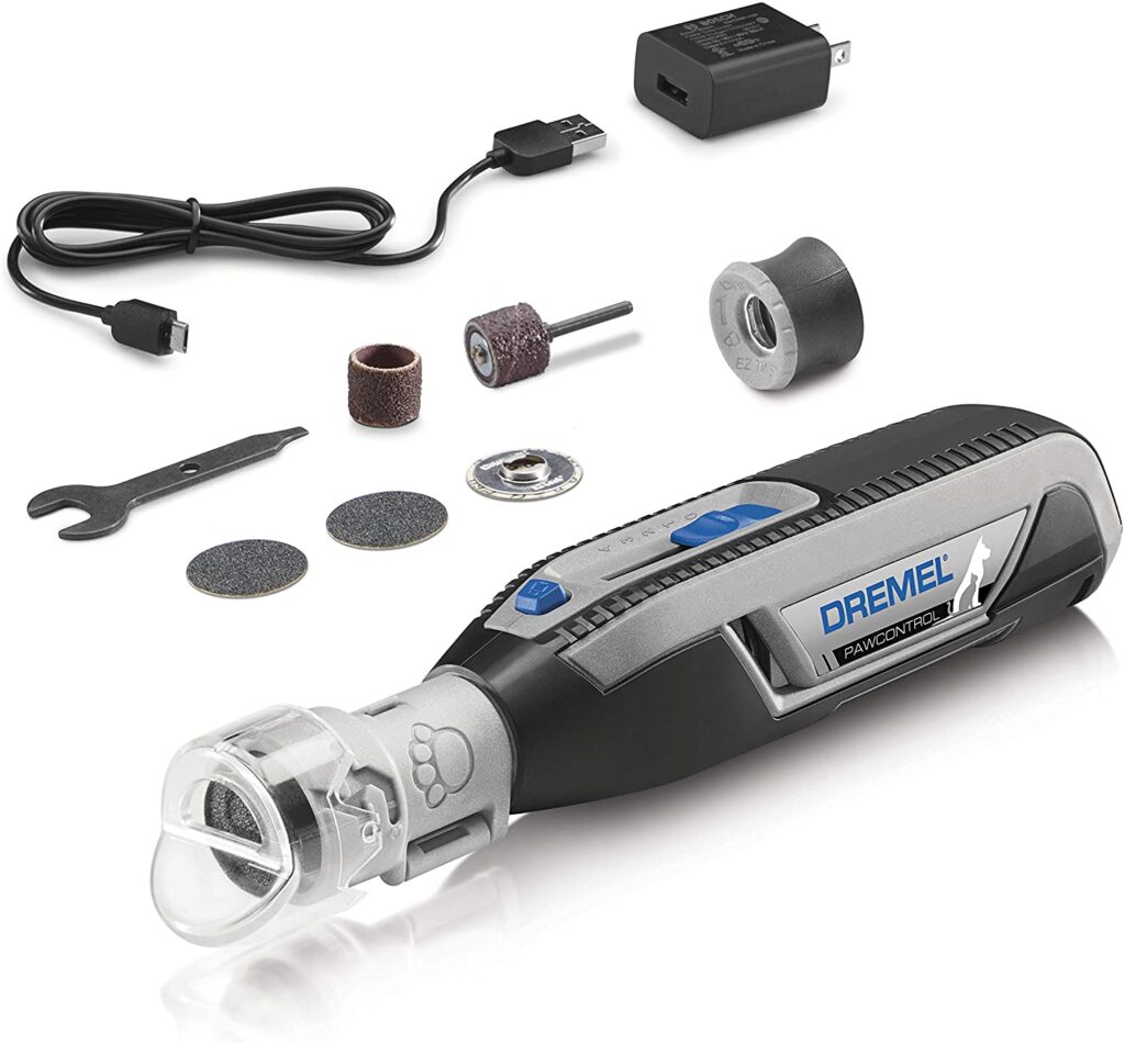 Dremel Paw Control Dog Nail Grinder and Trimmer--(Best Dog Nail Grinder)